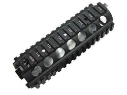 100% CNC M4-RAS Handguard (Anodized BLK)